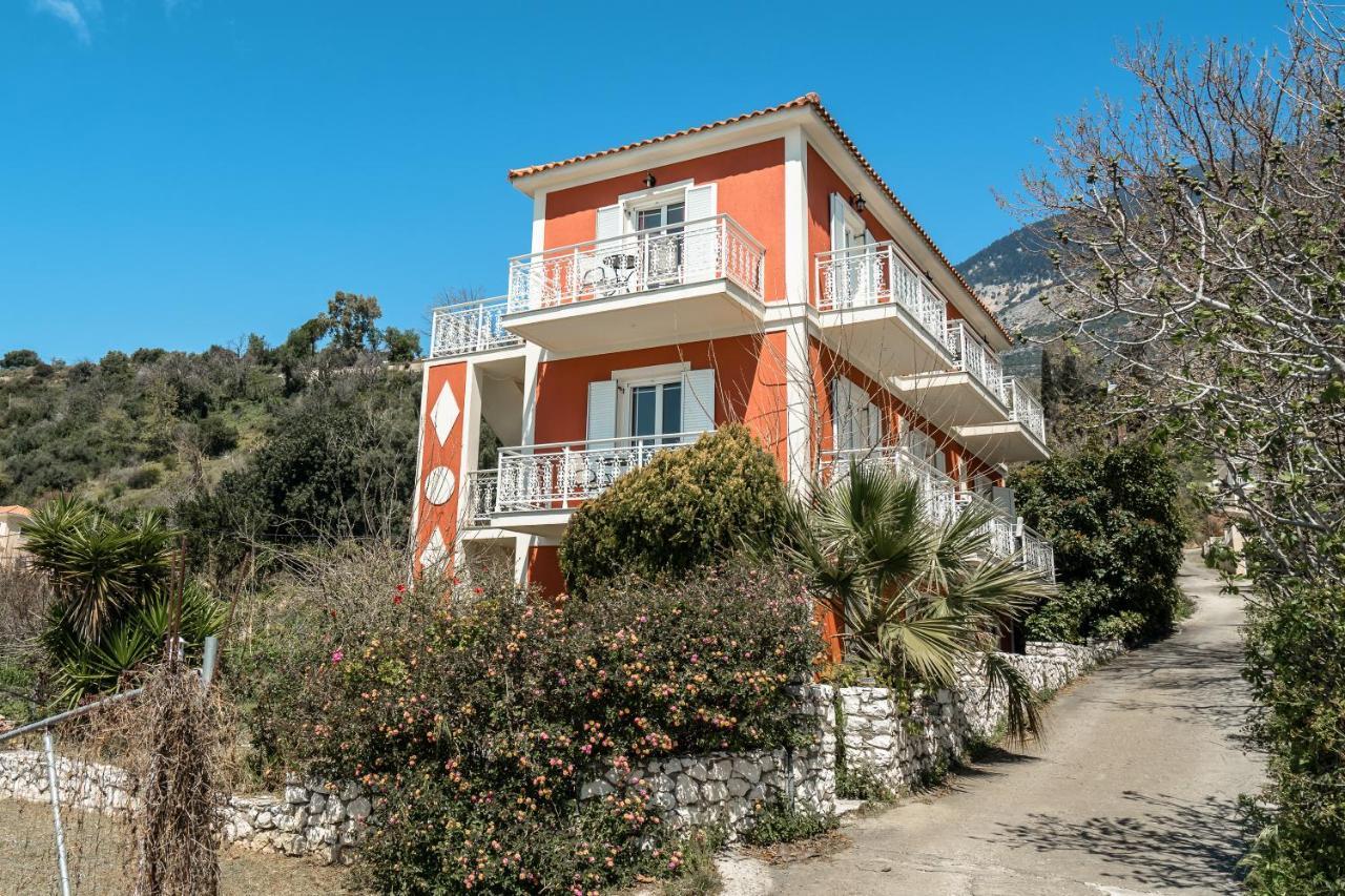 Angela Sea View 4 Apartman Trapeza  Kültér fotó